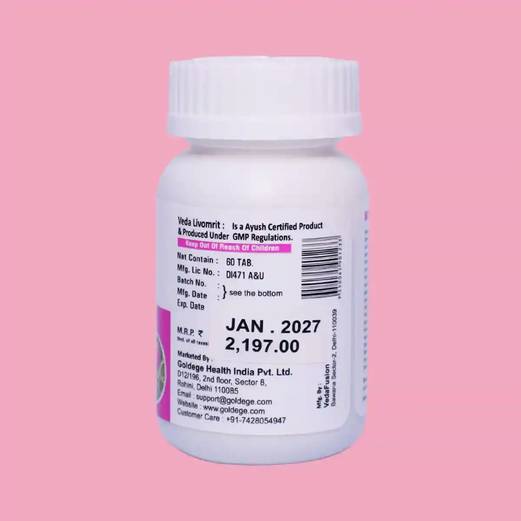 VEDA LIVOMRIT-(60 Tablets)