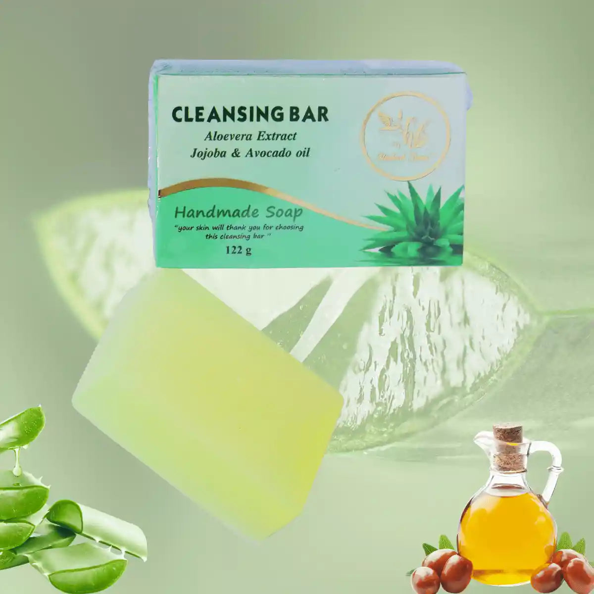 Buy 100% Original CLEANSING BAR (122G) Aloevera