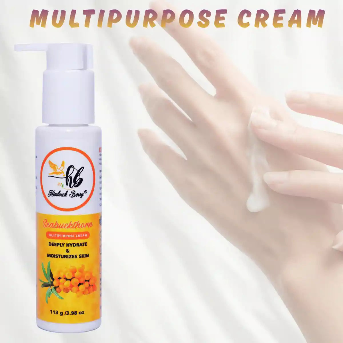 Buy 100% Original Sea Buckthorn Multi Purpose Cream (113G)