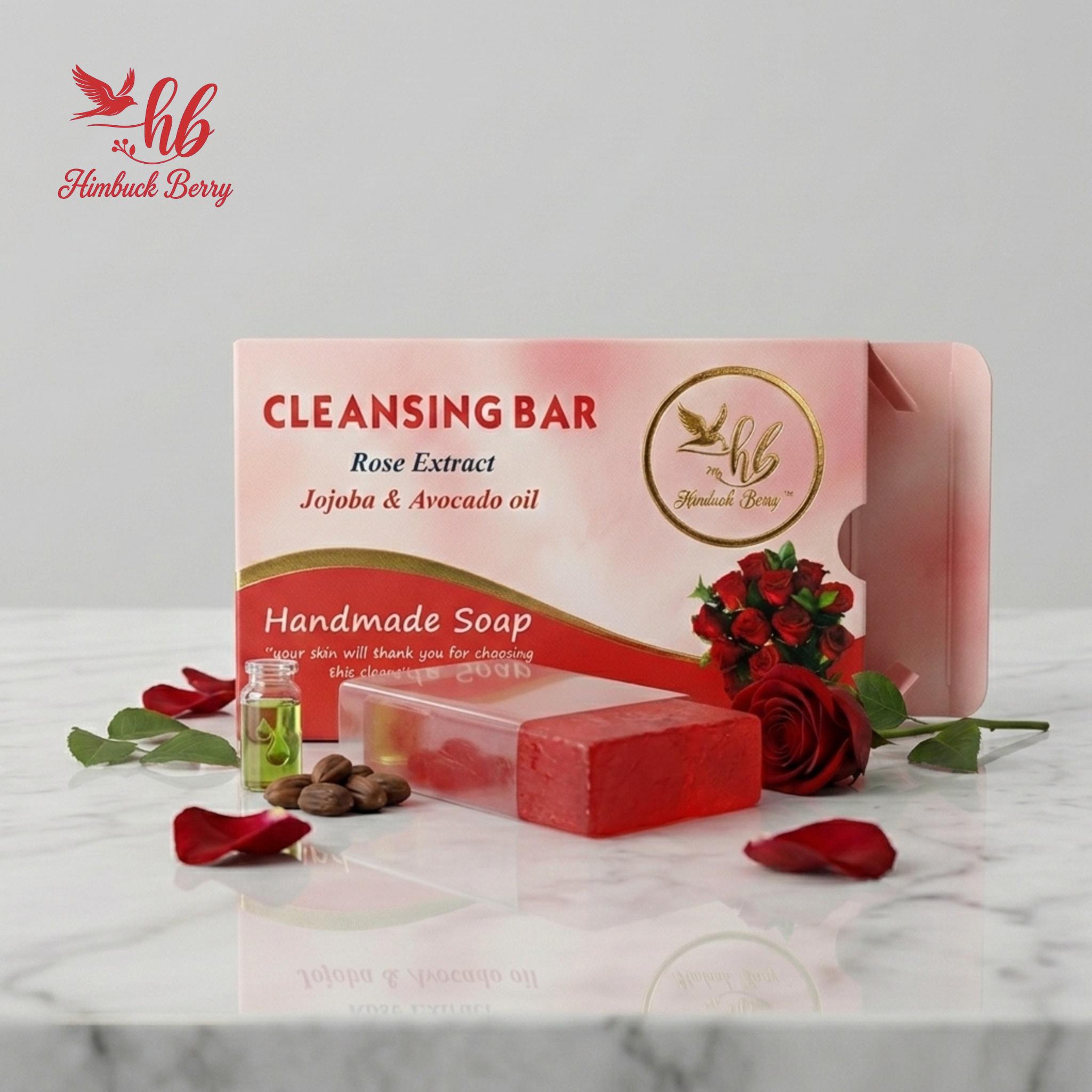 Buy 100% Original CLEANSING BAR (122G) Rose