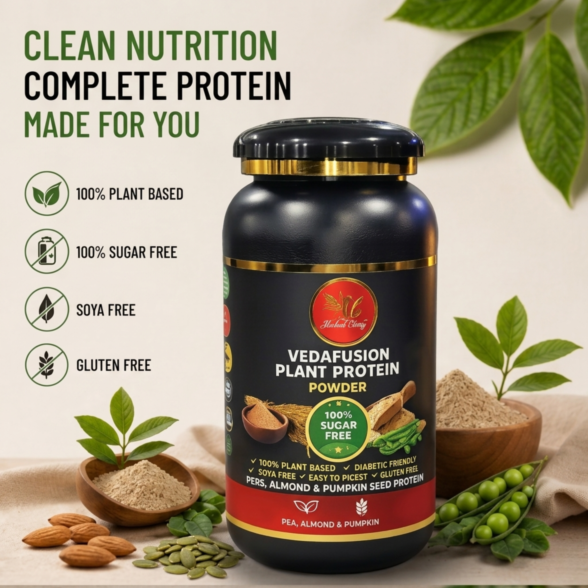 VEDA FUSION PLANT PROTEIN (VANILLA)