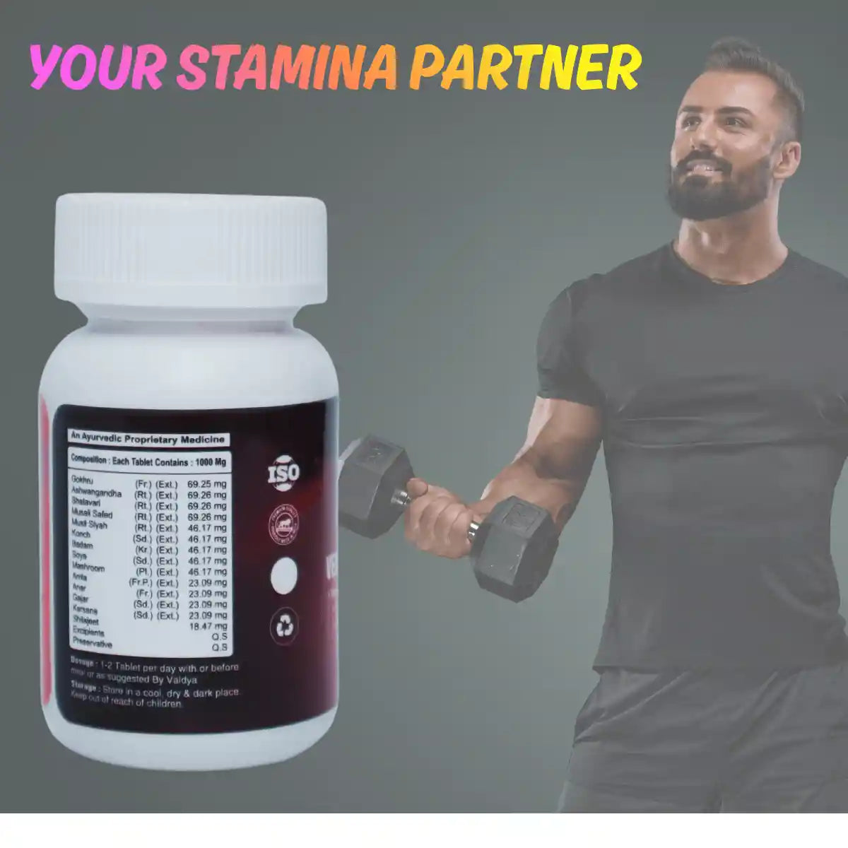 VEDA VIGOR VITALITY (V3) – 60 Tablets
