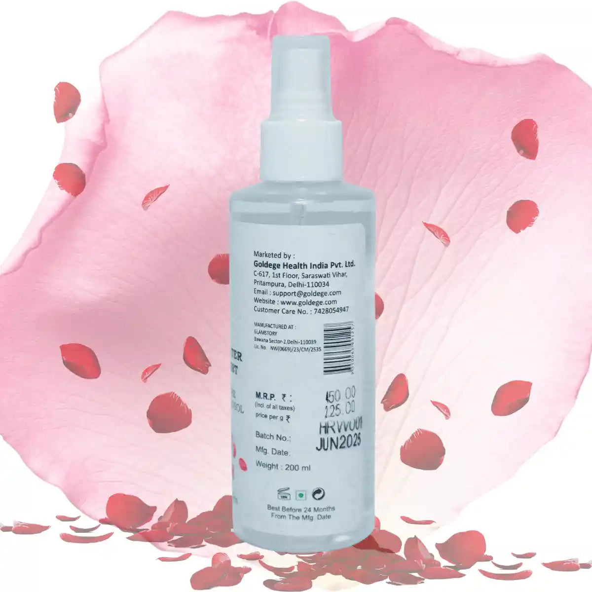 ROSE WATER FACE MIST