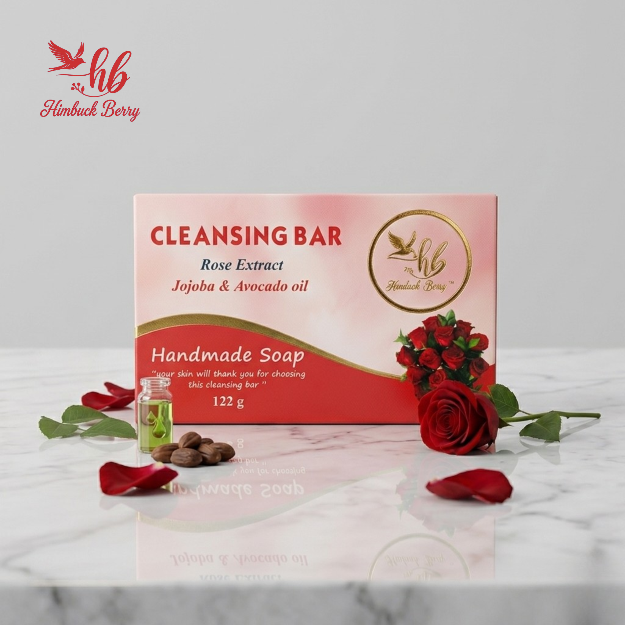 Buy 100% Original CLEANSING BAR (122G) Rose